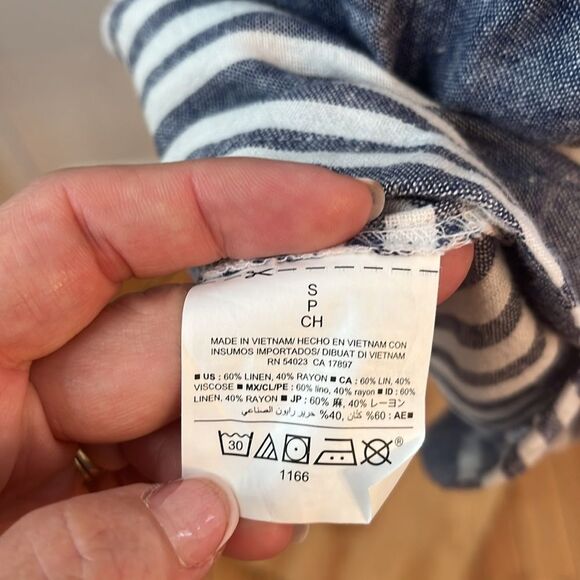 Old Navy Navy and White Striped Dress - Picture 8 of 10